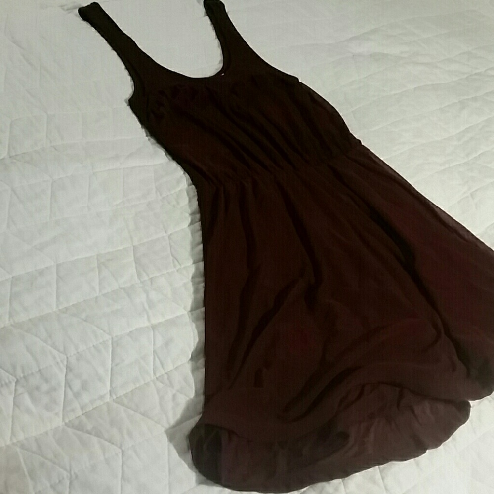 Maroon Dress